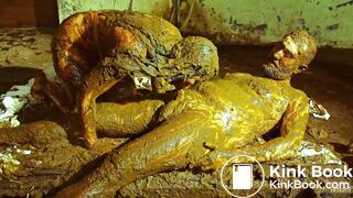 Betty sucks of Frankys cowshit covered cock - 50 % sale