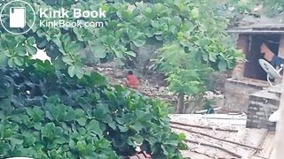 Another aunty shitting