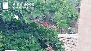 Another aunty shitting