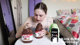 NZ eating 10,000 calories Nutella