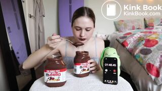 NZ eating 10,000 calories Nutella