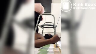 Goddess B Shits On Slave