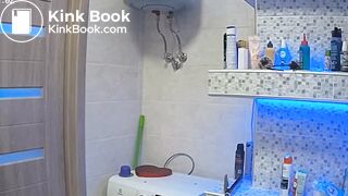 Woman pooping in Toilet 20