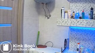 Woman pooping in Toilet 20