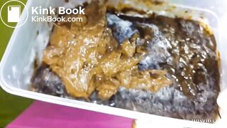 Crazy big shit collector