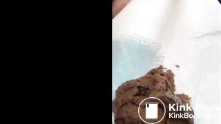 Hot creamy poop