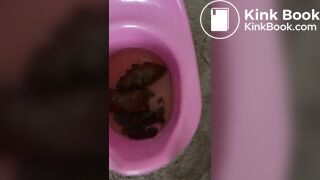 pink potty poop 6