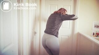 Leggins pee and poop accident - video 2