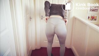 Leggins pee and poop accident - video 2