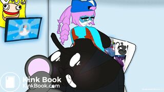 Alli sticks a rat up her ASS