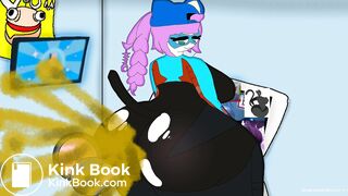 Alli sticks a rat up her ASS