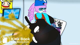 Alli sticks a rat up her ASS