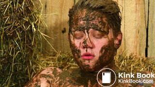 Mary Craft Erotic Fun in Dung - cow shit eating girl