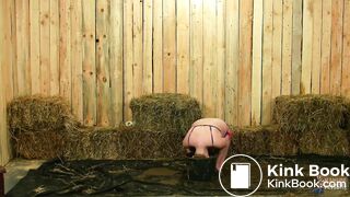 Mary Craft Erotic Fun in Dung - cow shit eating girl