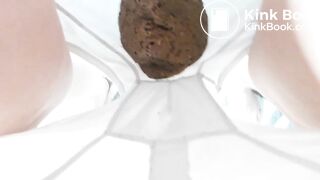Sexy girl poops her panties