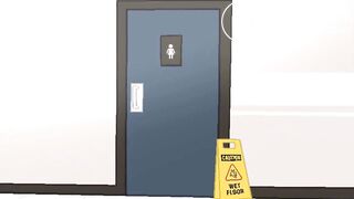 Girls Have Diarrea At Public Toilet