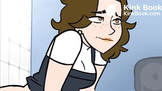 Girls Have Diarrea At Public Toilet