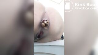 Asian gf pooping for me
