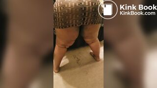 BBW Poop and Piss on Bedroom Carpet