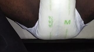 Midnight diaper mess