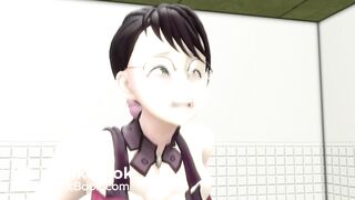 2 girls taking HUGE shits