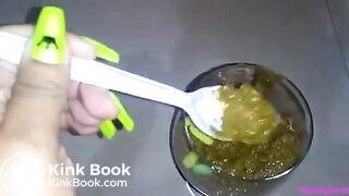 SHIT AND SWEETS IN THE CUP!