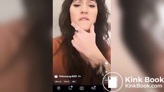 Snapchat girl farting - video 2