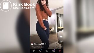 Snapchat girl farting - video 2
