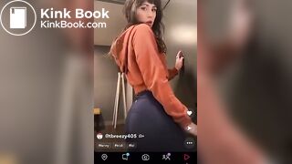 Snapchat girl farting - video 2