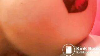 Pretty Asian butthole shitting