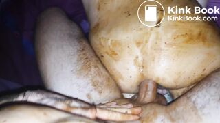 he fucked her ass and wiped shit all over her body