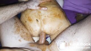 he fucked her ass and wiped shit all over her body