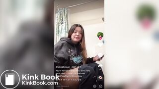 Sexy girl pooping on the potty with her legs