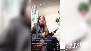 Sexy girl pooping on the potty with her legs