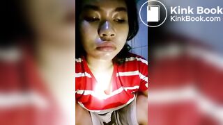 Scat asian wc selfie - video 3