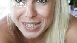 monster load pushed out of her asshole