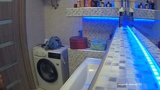 Woman pooping in Toilet 7