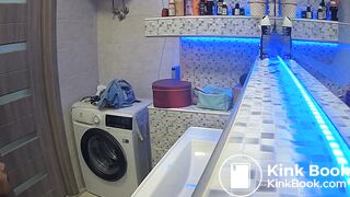 Woman pooping in Toilet 7