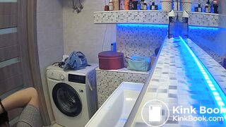 Woman pooping in Toilet 7