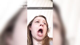 Two girls record themselves farting and shitting