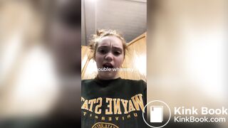 Two girls record themselves farting and shitting