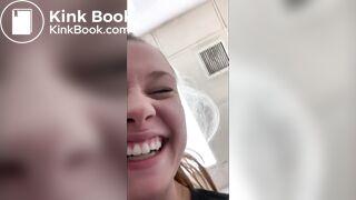 Two girls record themselves farting and shitting