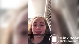 Two girls record themselves farting and shitting