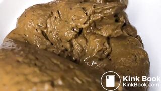 gorgeous and sexy Russian woman poops