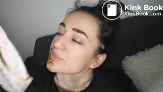 Sucking shitty panties