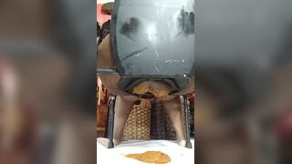 Phat ass ebonys desperate diarrhea