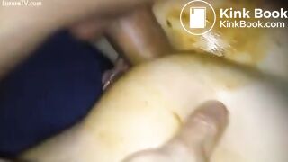 Fingering and fucking her shithole