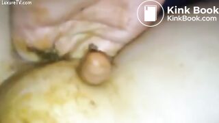 Fingering and fucking her shithole