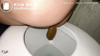 Toilet nasty scat
