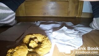 Close-up of 18yo teen brunette